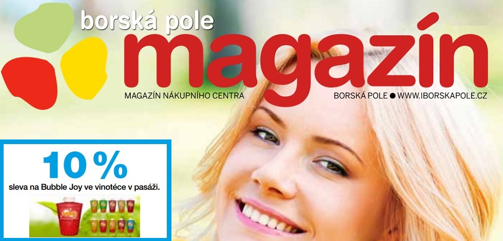 Vinotéka Plzeň a Nákupní centrum Borská pole vás zvou na osvěžující nealkoholický nápoj Bubble Joy se slevou 10%!