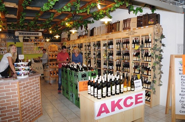 Vinotéka Plzeň OC Borská pole Tesco