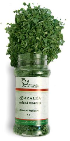 Solomon - Bazalka sušená mrazem 4 g